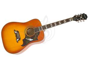 Изображение Электроакустическая гитара  Epiphone DOVE PRO ACOUSTIC/ELECTRIC W/FISHMAN VINTAGE BROWN SUNBURST