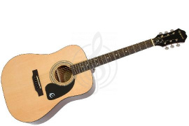 Изображение EPIPHONE DR-100 (Square Shoulder) Natural - Акустическая гитара