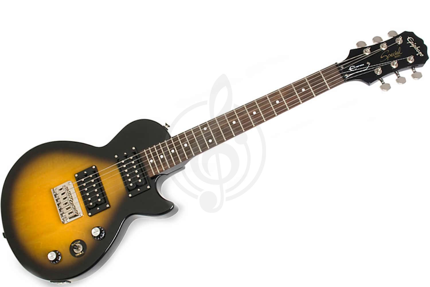 Электрогитара Les Paul Электрогитары Les Paul Epiphone EPIPHONE Les Paul Express Vintage Sunburst - Электргитара Les Paul Express Vintage Sunburst - фото 1