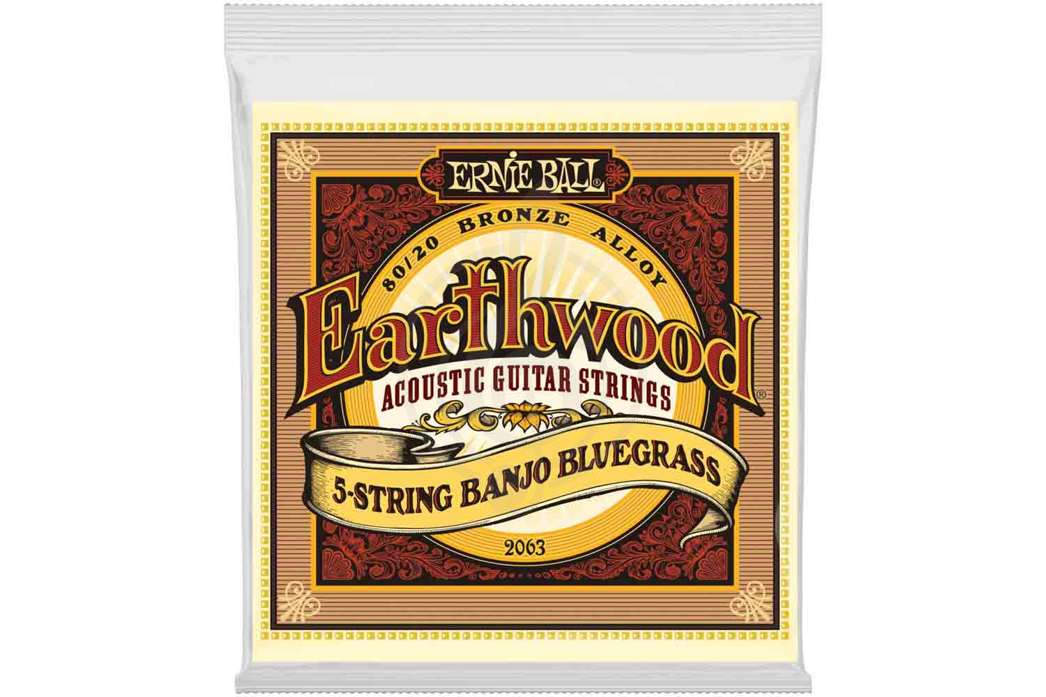 Струны для банджо ERNIE BALL 2063 - Струны для 5 стр. банджо,  64296 в магазине DominantaMusic - фото 1