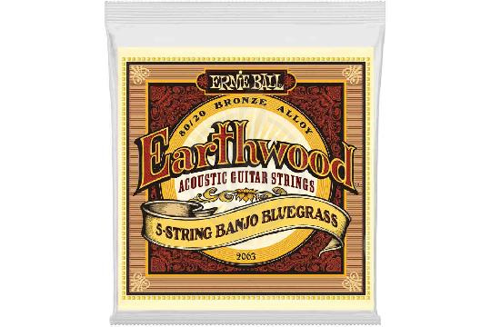 Струны для банджо ERNIE BALL 2063 - Струны для 5 стр. банджо,  64296 в магазине DominantaMusic - фото 1