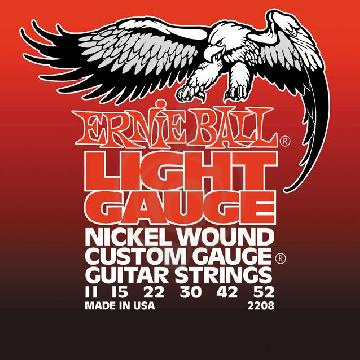 Струны для электрогитары Струны для электрогитар Ernie Ball Ernie Ball 2208 струны для эл. гитары 11-52 2208 - фото 1