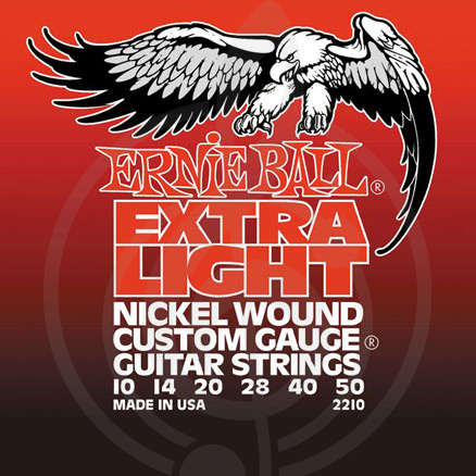 Струны для электрогитары Струны для электрогитар Ernie Ball Ernie Ball 2210 - УЦЕНКА! Дефект струны! Струны для эл. гитары 10-50 2210 - фото 1