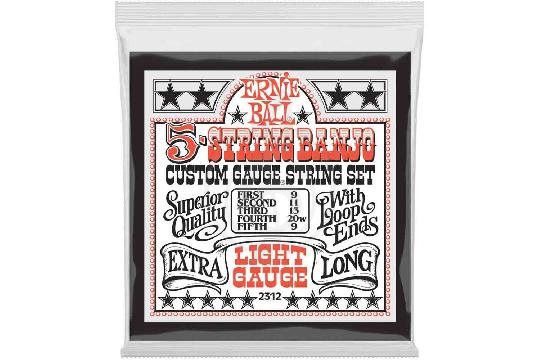 Струны для банджо ERNIE BALL 2312 - Струны для 5-стр. банджо,  2312 в магазине DominantaMusic - фото 1