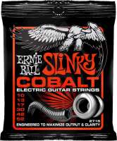 Изображение Ernie Ball 2715 струны для эл.гитары Cobalt Electric Skinny Top Heavy Bottom Slinky (10-52)