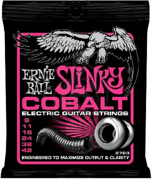 Струны для электрогитары Струны для электрогитар Ernie Ball Ernie Ball 2723 струны для эл.гитары Cobalt Electric Super Slinky (9-42) 2723 - фото 1