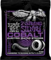 Изображение Ernie Ball 2729 струны для 7стр. эл.гитары Cobalt Electric Power Slinky 7 (11-58)