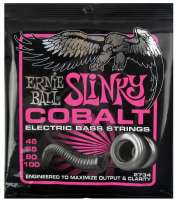 Изображение Ernie Ball 2734 струны для бас-гитары Cobalt Bass Super Slinky (45-65-80-100) 