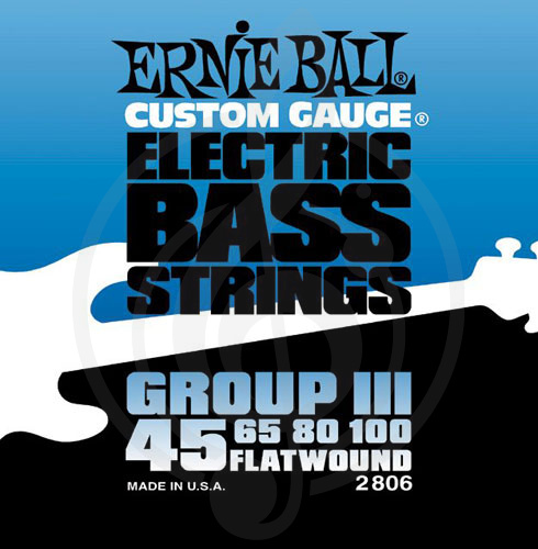 Струны для бас-гитары Струны для бас-гитар Ernie Ball Ernie Ball 2806 струны для бас гитары 45-100 2806 - фото 1