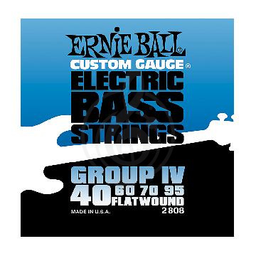 Струны для бас-гитары Струны для бас-гитар Ernie Ball Ernie Ball 2808 струны для бас гитары Group 40-95 2808 - фото 1