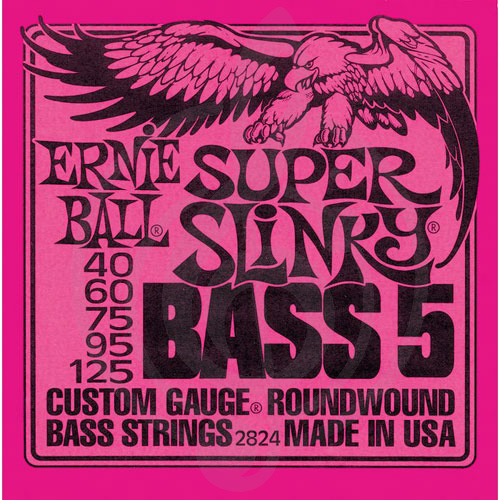 Струны для бас-гитары Струны для бас-гитар Ernie Ball Ernie Ball 2824 струны для 5-струнной бас гитары 2824 - фото 1
