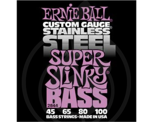 Струны для бас-гитары Струны для бас-гитар Ernie Ball Ernie Ball 2844 стр для бас гитары Super 45-100 2844 - фото 1