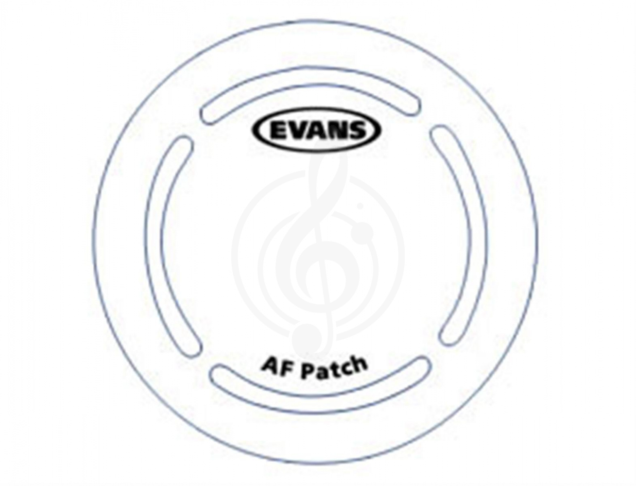 Аксессуары для ударных Аксессуары для ударных Evans Evans EQPAF1-Наклейка круглая на пластик EQPAF1 - фото 4