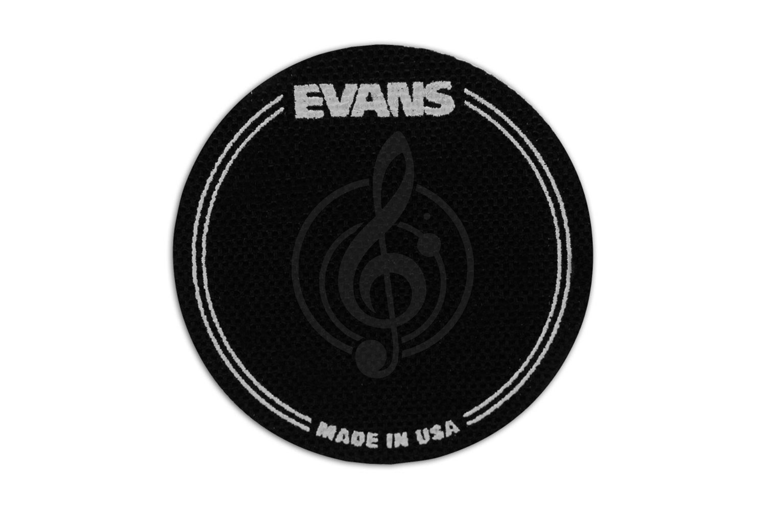 Наклейка Аксессуары для ударных Evans Evans EQPB1 - Наклейка нейлоновая на рабочий пластик бас барабана EQPB1 - фото 1