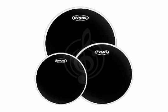 Evans ETP-CHR-R Black Chrome Rock - Набор пластика для том барабана 10", 12", 16" - фото 1 Пластики в комплекте Evans ETP-CHR-R Black Chrome Rock - Набор пластика для том барабана 10", 12", 16", ETP-CHR-R Black Chrome Rock в магазине DominantaMusic - фото 1