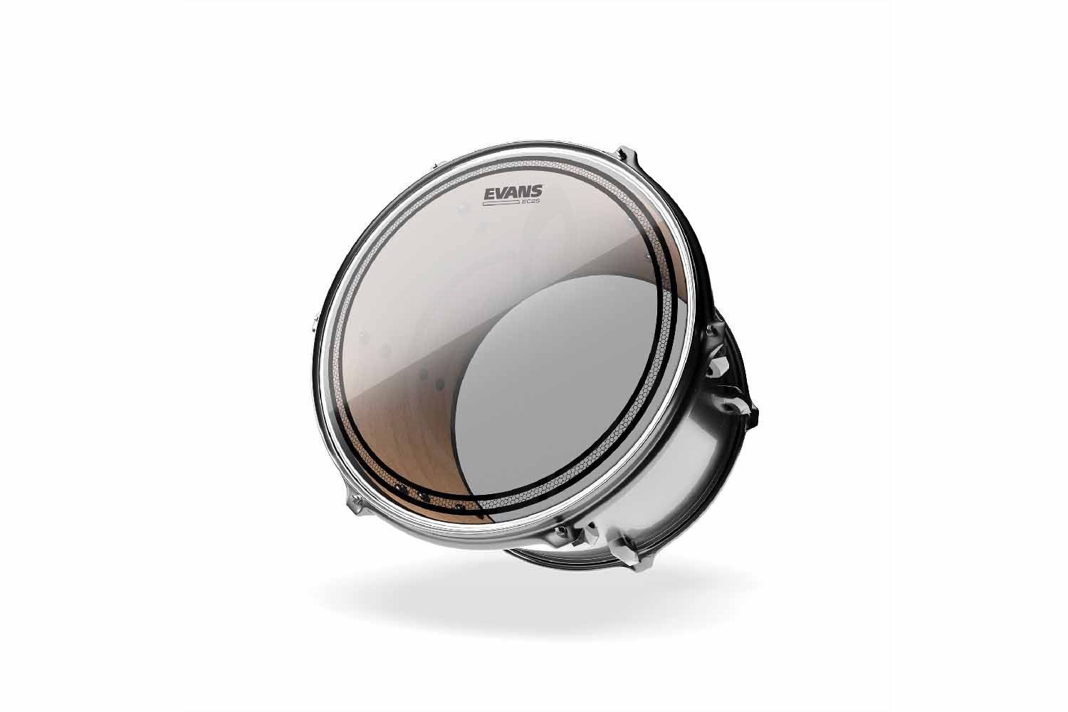 Пластик для тома Evans TT16EC2S-B EC2 Clear - Пластик барабана, Evans TT16EC2S-B EC2 Clear в магазине Доминанта мьюзик - фото 2