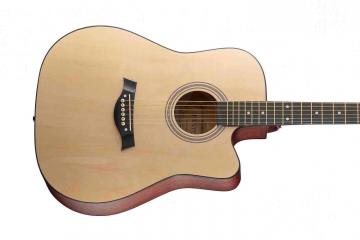 Акустическая гитара Fante FT-221-N Акустическая гитара, с вырезом 41", цвет натуральный, Fante FT-221-N в магазине DominantaMusic - фото 3