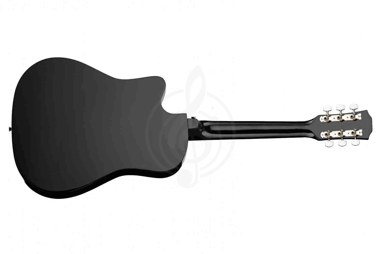 Акустическая гитара Fante FT-D38-BK Акустическая гитара, с вырезом, черная, Fante FT-D38-BK в магазине DominantaMusic - фото 5