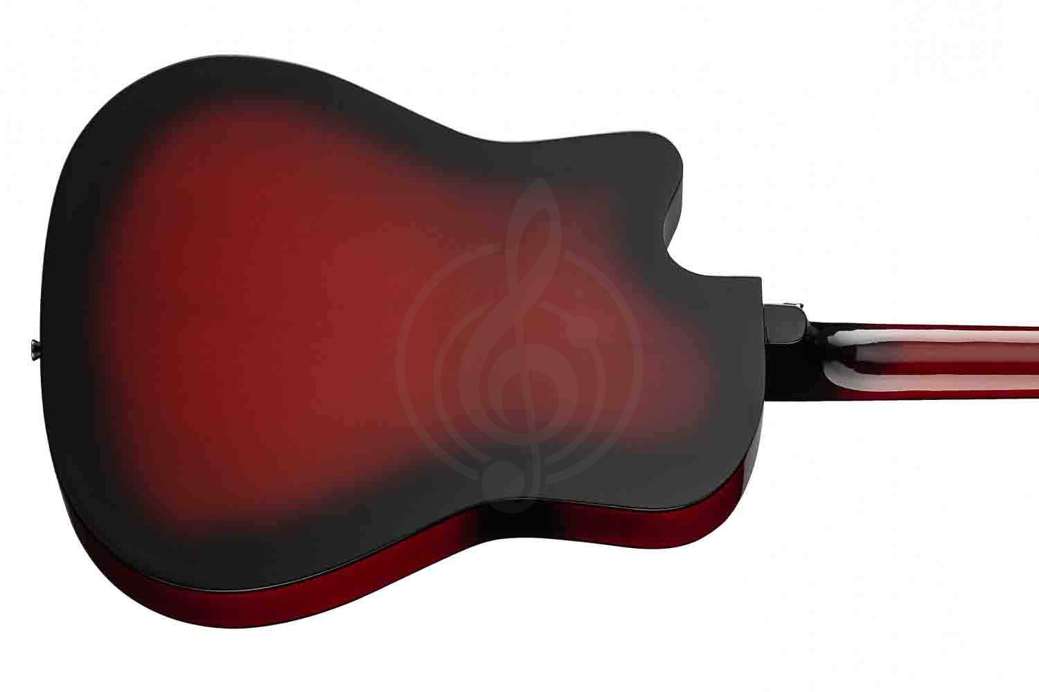 Акустическая гитара Fante FT-D38-RDS Акустическая гитара, с вырезом, красный санберст, Fante FT-D38-RDS в магазине DominantaMusic - фото 6