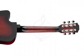 Акустическая гитара Fante FT-D38-RDS Акустическая гитара, с вырезом, красный санберст, Fante FT-D38-RDS в магазине DominantaMusic - фото 2