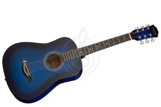 Изображение Fante FT-R38B-BLS Акустическая гитара, синий санберст