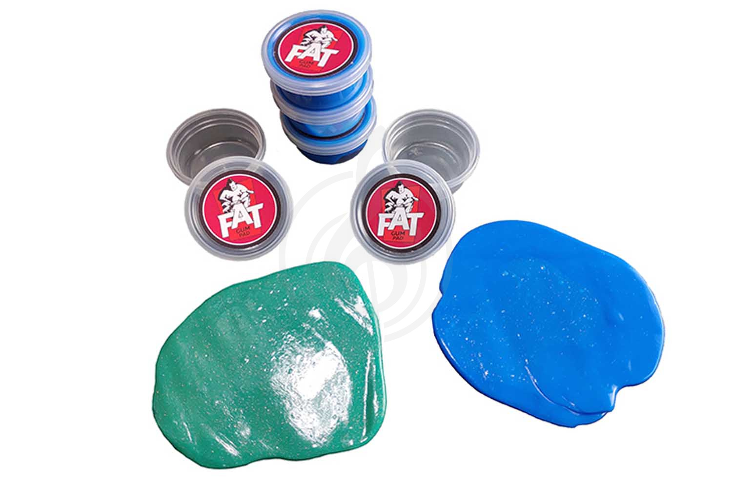 Тренировочный пэд Fat Custom Drums FatGP3b Fat Gum Pad - Тренировочный пэд, гибкий,  FatGP3b в магазине DominantaMusic - фото 1