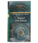 Изображение Feadog Green D Whistle with Book & CD - Тин Вистл D (Ре), самоучитель + CD