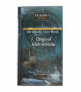 Изображение Feadog Pro D Black Whistle with Book - Тин Вистл D (Ре) и самоучитель