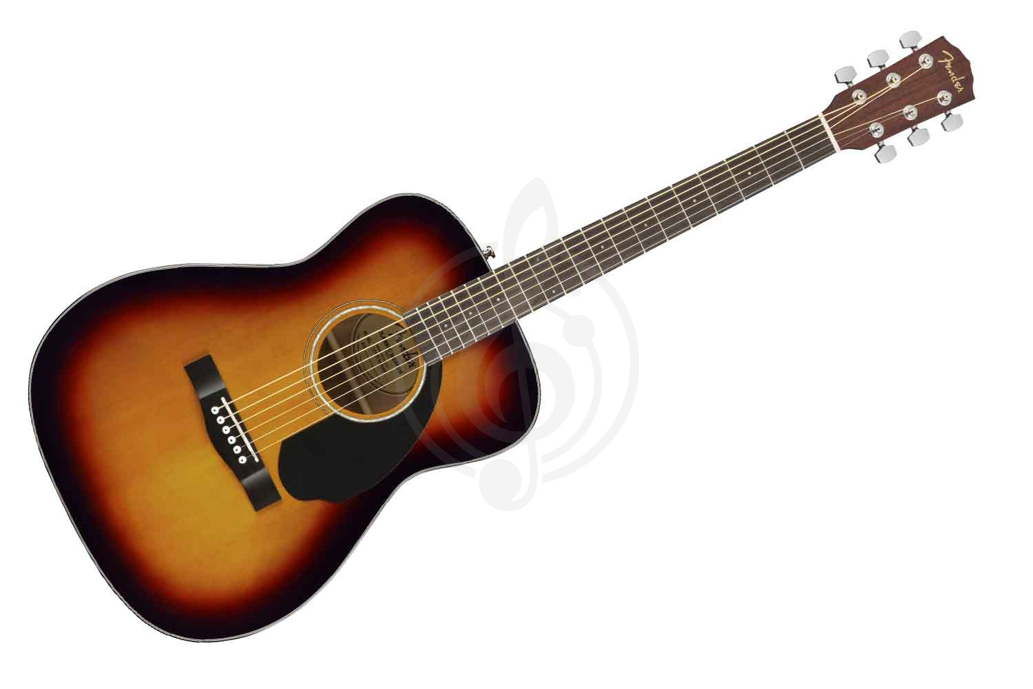 Акустическая гитара Акустические гитары Fender FENDER CC-60S CONCERT SUNBURST WN  - Акустическая гитара CC-60S CONCERT SUNBURST WN - фото 1