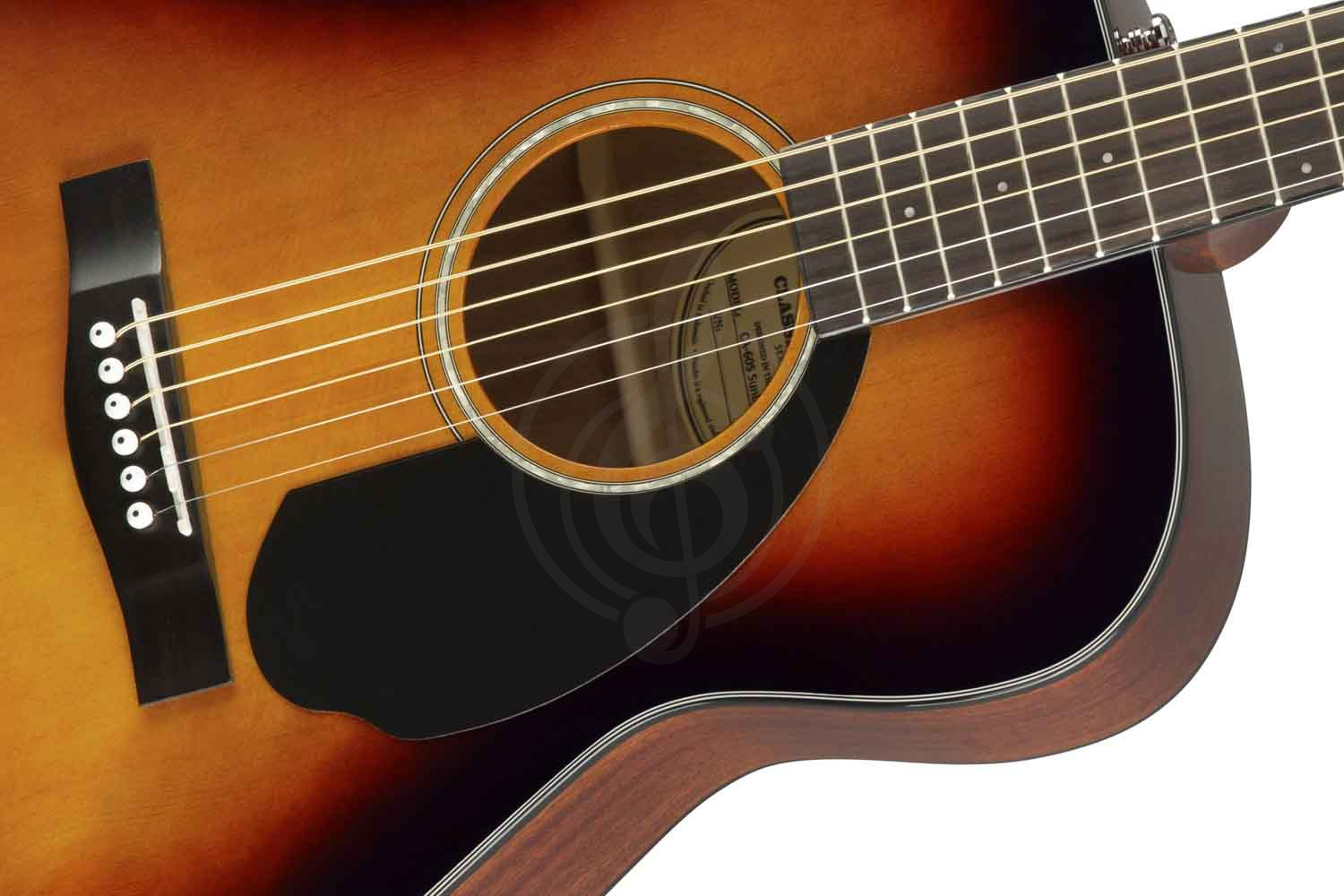 Акустическая гитара Акустические гитары Fender FENDER CC-60S CONCERT SUNBURST WN  - Акустическая гитара CC-60S CONCERT SUNBURST WN - фото 5