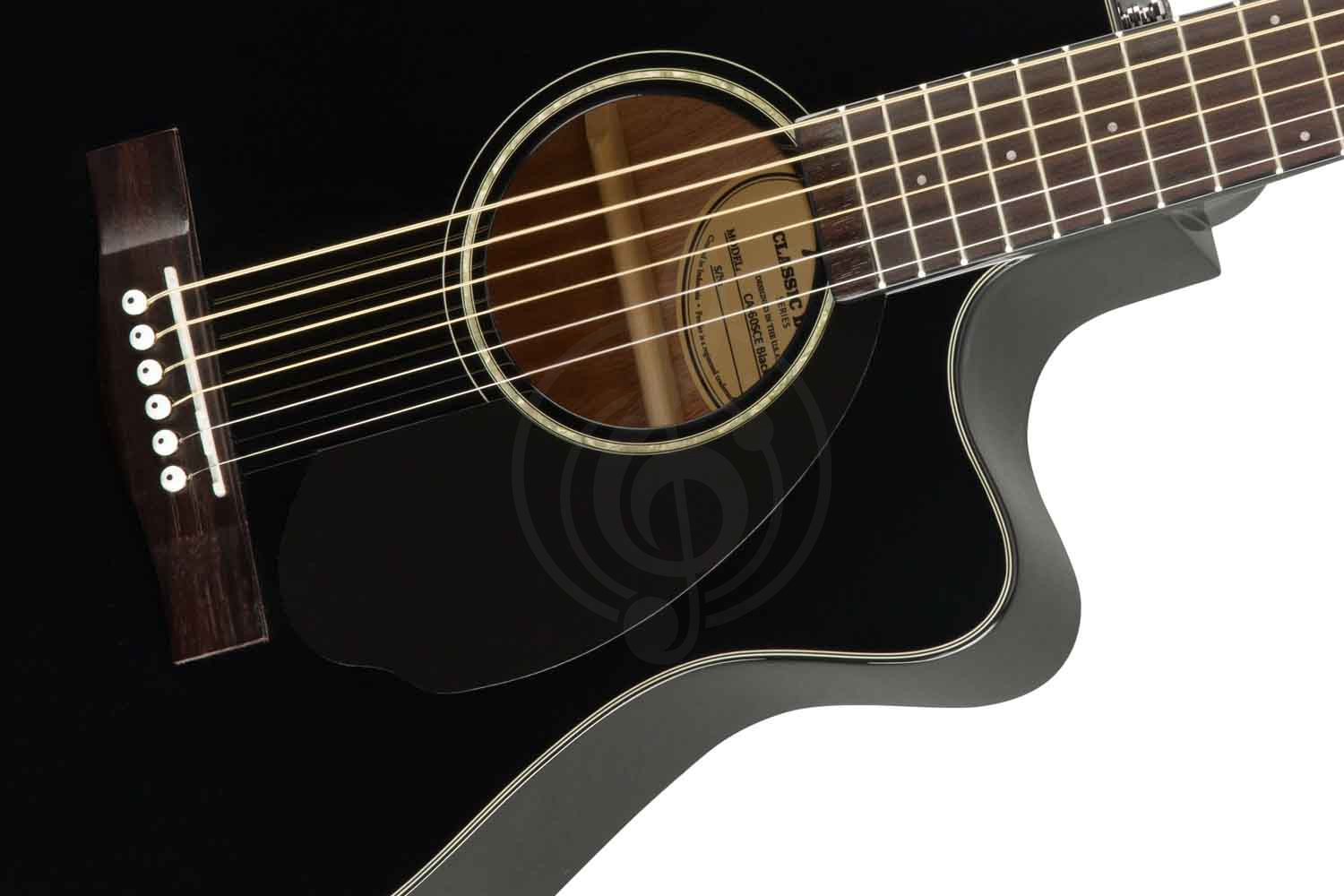 Электроакустическая гитара Электроакустические гитары Fender FENDER CC-60SCE BLK WN - Электроакустическая гитара CC-60SCE BLK WN - фото 4