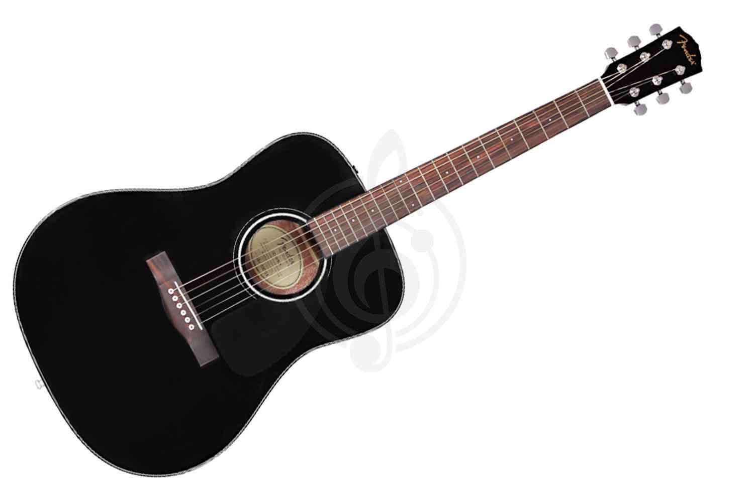 Акустическая гитара Акустические гитары Fender FENDER CD-60 DREADNOUGHT BLACK акустическая гитара CD-60 BLACK - фото 1