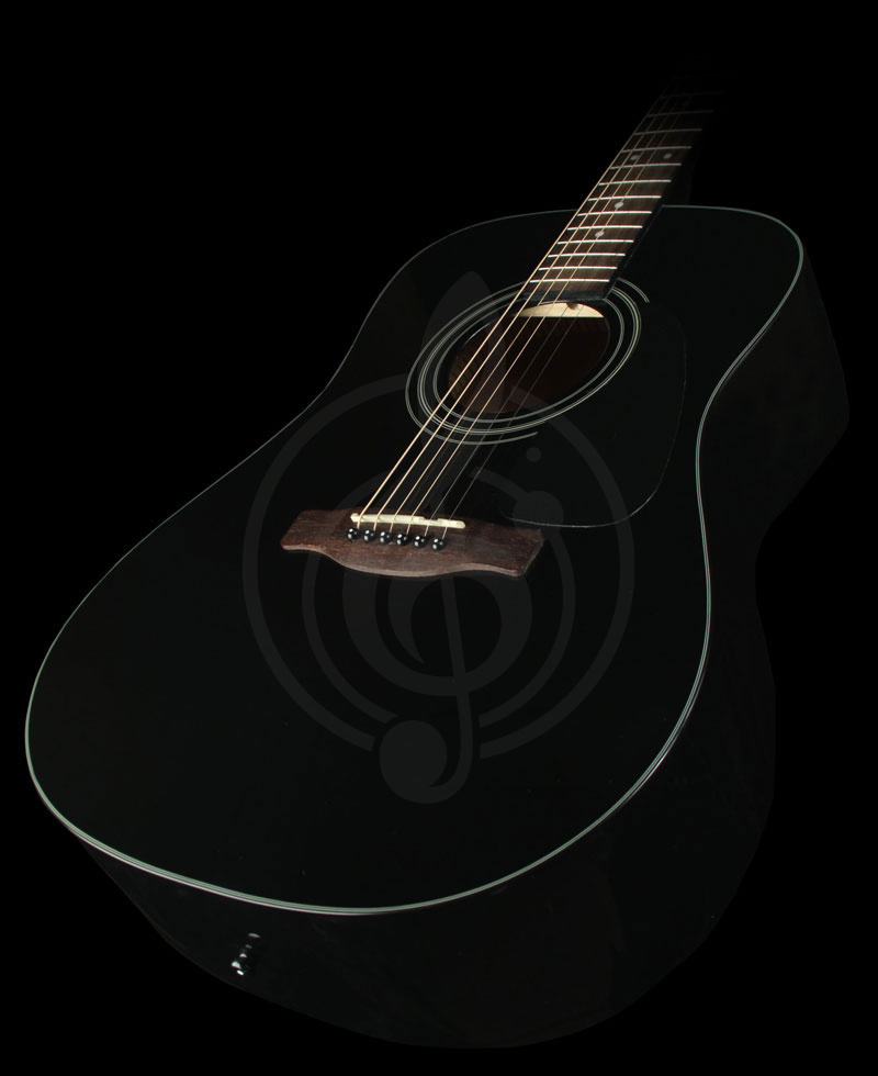 Акустическая гитара Акустические гитары Fender FENDER CD-60 DREADNOUGHT BLACK акустическая гитара CD-60 BLACK - фото 2
