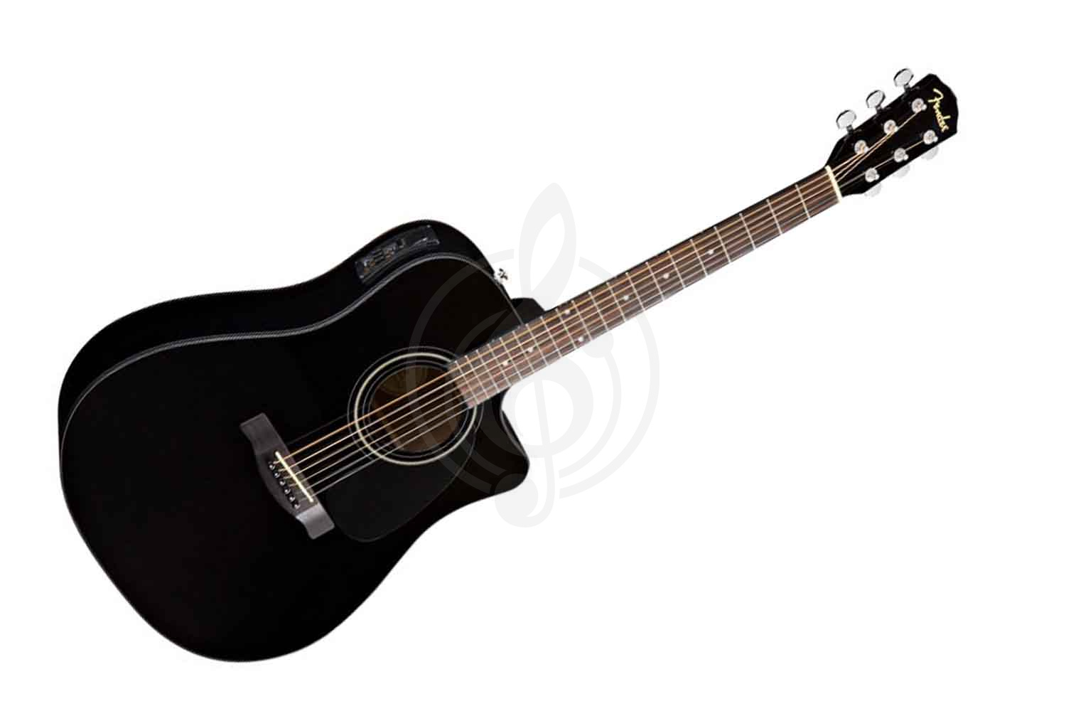 Электроакустическая гитара Электроакустические гитары Fender FENDER CD-60CE DREADNOUGHT BLACK W/FISHMAN Электроакустическая гитара  CD-60CE BLACK - фото 1