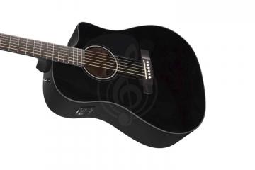 Электроакустическая гитара Электроакустические гитары Fender FENDER CD-60CE DREADNOUGHT BLACK W/FISHMAN Электроакустическая гитара  CD-60CE BLACK - фото 2