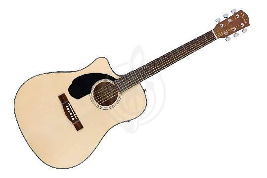 Изображение FENDER CD-60SCE Left-Hand Natural - Электроакустическая гитара левосторонняя