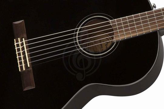 Классическая гитара 4/4 Классические гитары 4/4 Fender FENDER CN-60S Nylon, Black WN - Классическая гитара CN-60S - фото 4