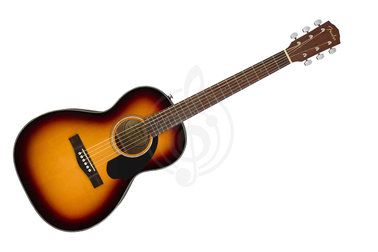 изображение Fender CP-60S Parlor Sunburst WN - 1