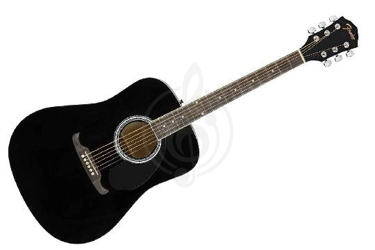 Изображение Акустическая гитара  Fender FA-125 Dreadnought Black WN