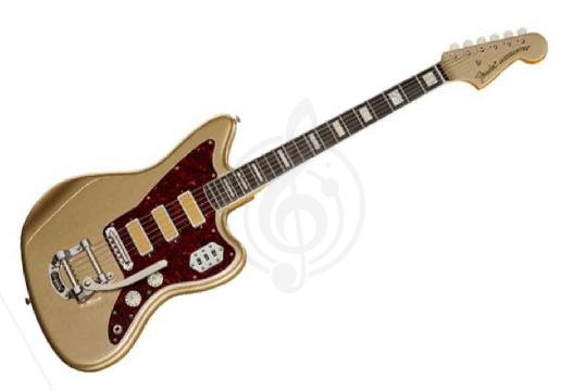 Изображение Fender Gold Foil Jazzmaster EB SHG - Электрогитара