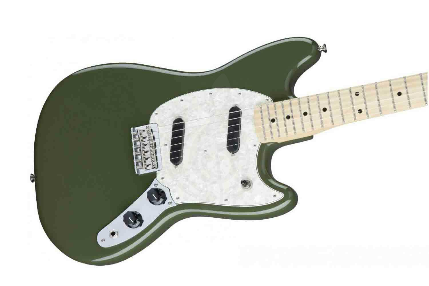 Электрогитара Mustang FENDER MUSTANG MN Olive - Электрогитара, Fender MUSTANG MN Olive в магазине DominantaMusic - фото 5