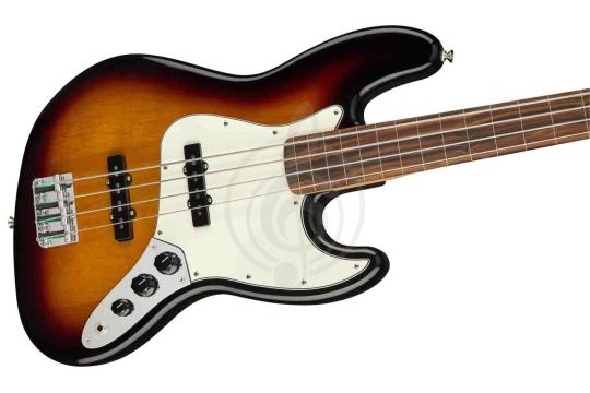 Бас-гитара FENDER PLAYER Jazz Bass FL PF 3-Tone Sunburst - Бас-гитара,  PLAYER Jazz Bass FL PF 3-Tone Sunburst в магазине DominantaMusic - фото 4