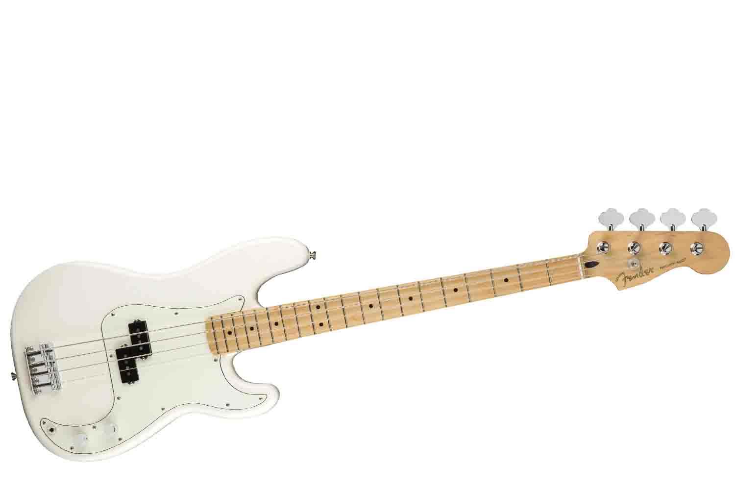 изображение Fender Precision Bass MN Polar White - 1