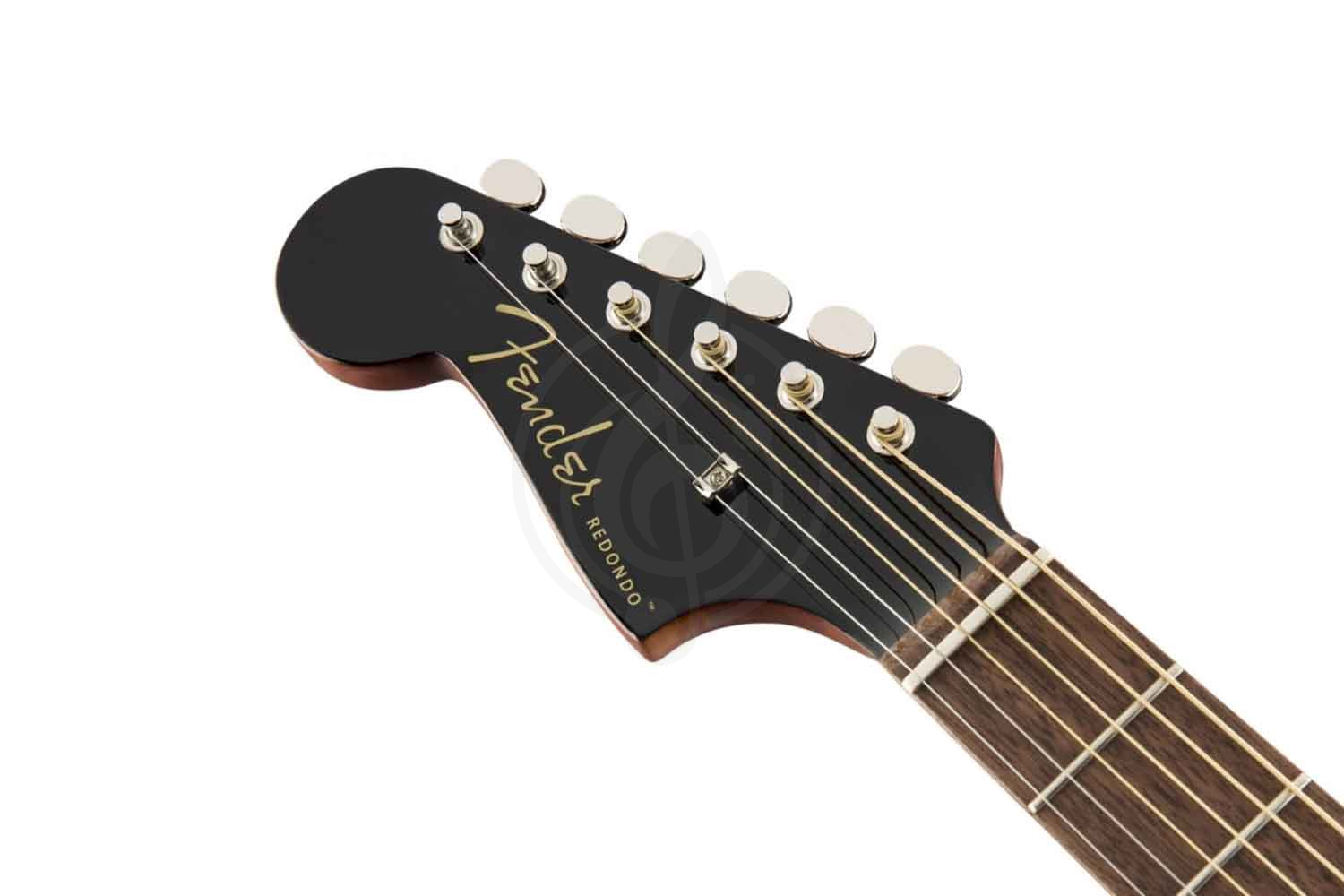 Электроакустическая гитара Электроакустические гитары Fender FENDER Redondo Plyr LH Jetty Blk WN - Электроакустическая гитара левосторонняя Redondo Plyr LH Jetty Blk WN - фото 5