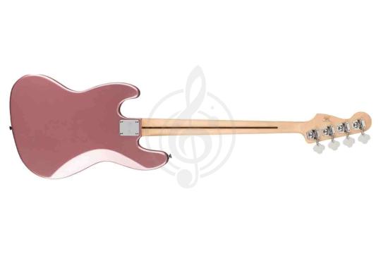 FENDER SQUIER Affinity 2021 Jazz Bass LRL Burgundy Mist - Бас-гитара - фото 2 Бас-гитара FENDER SQUIER Affinity 2021 Jazz Bass LRL Burgundy Mist - Бас-гитара, Affinity 2021 Jazz Bass LRL Burgundy Mist в магазине DominantaMusic - фото 2