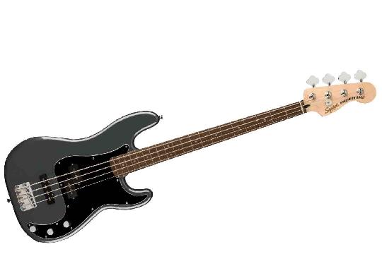 Изображение FENDER SQUIER Affinity 2021 Precision Bass PJ LRL Charcoal Frost Metallic - Бас-гитара