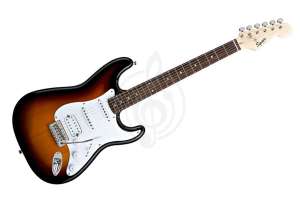 Изображение Электрогитара Stratocaster Squier by Fender SQUIER HSS - RW Brown SB