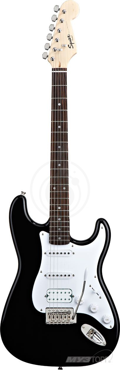 изображение Fender SQUIER HSS - RW - Black - 2
