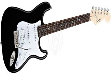 Электрогитара Stratocaster Электрогитары Stratocaster Fender FENDER SQUIER BULLET STRAT TREMOLO HSS - RW - Black SQUIER HSS - RW - Black - фото 5