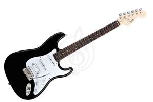 Изображение Электрогитара Stratocaster Squier by Fender SQUIER HSS - RW - Black